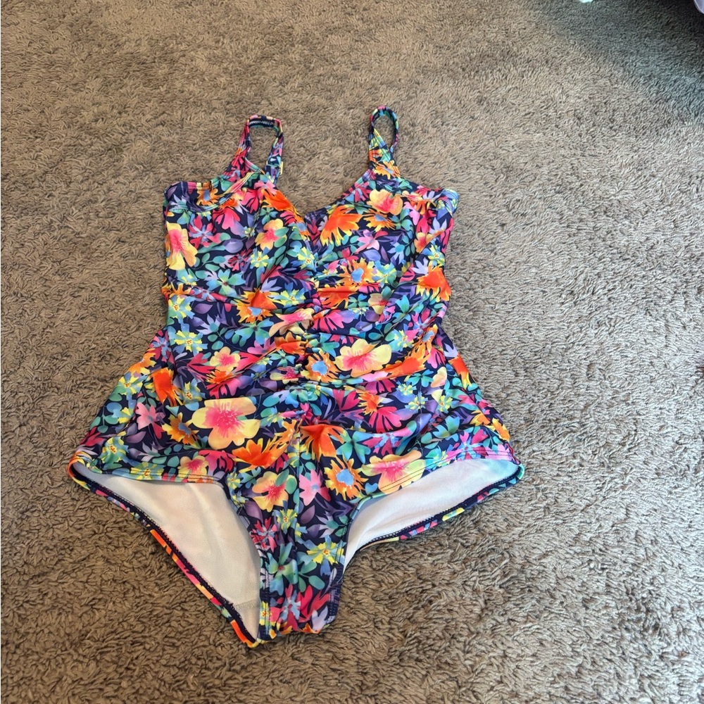 Floral One-Piece Swimsuit
